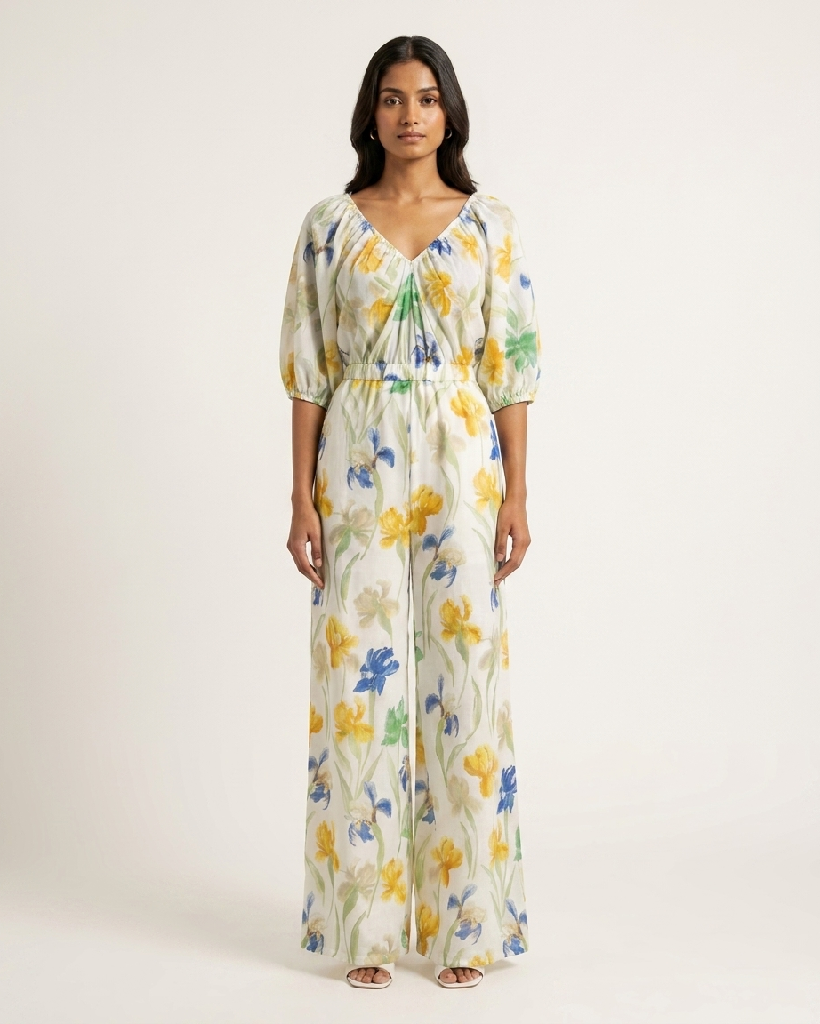 Floral Jumpsuit