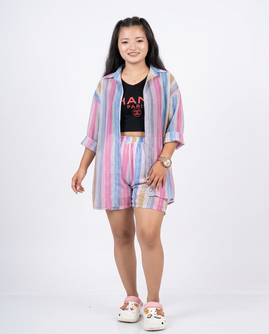 Rainbow Monsoon Co-ord