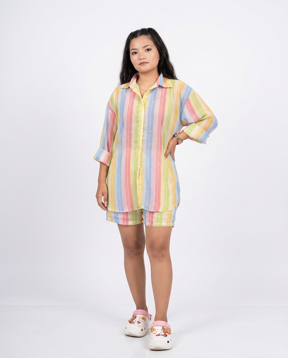 Rainbow Monsoon Co-ord