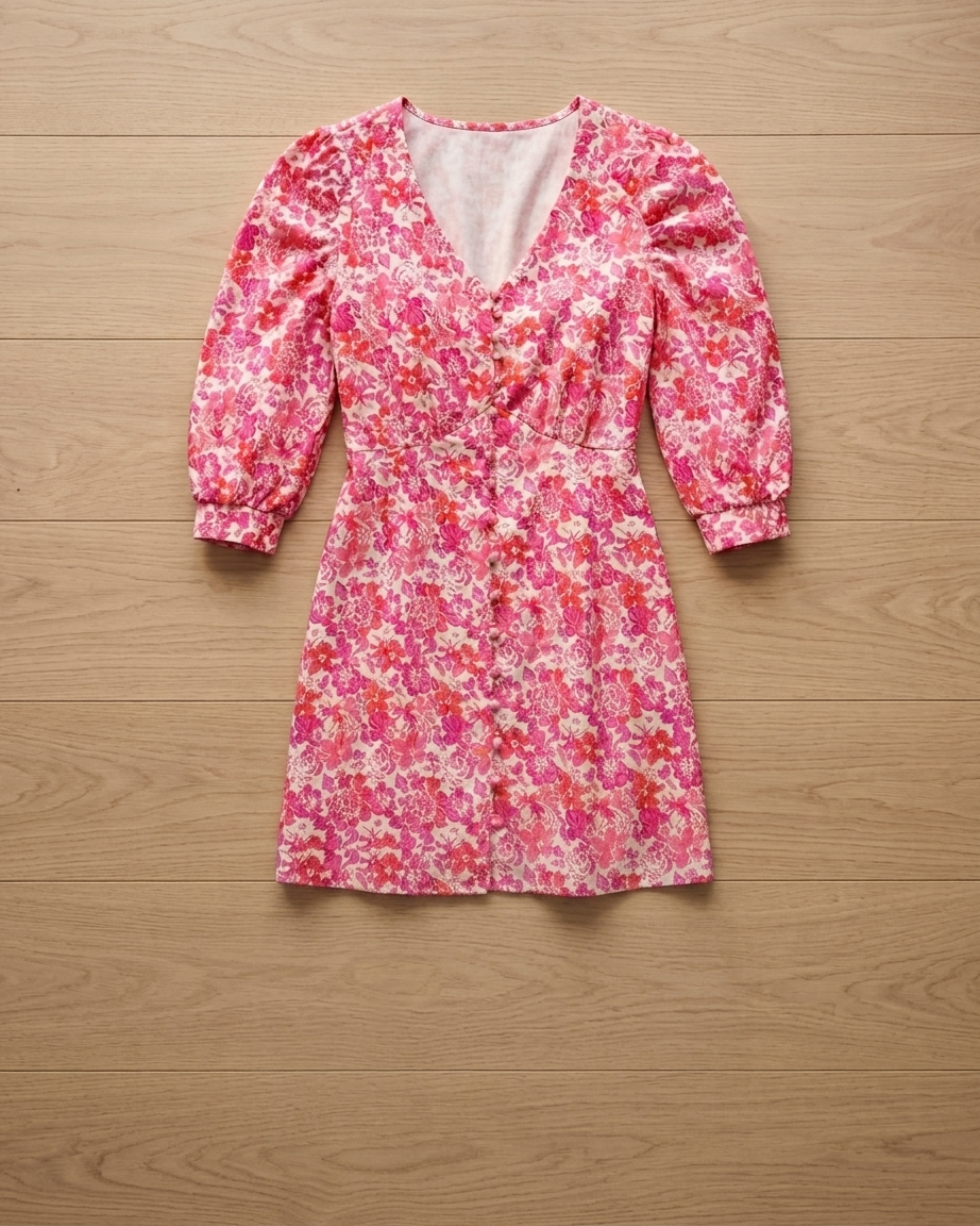 Vintage Floral Dress