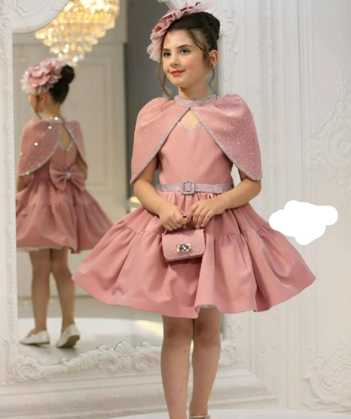 Cape Design Baby Dress